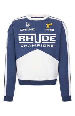 Rhude: Хлопковый свитшот 