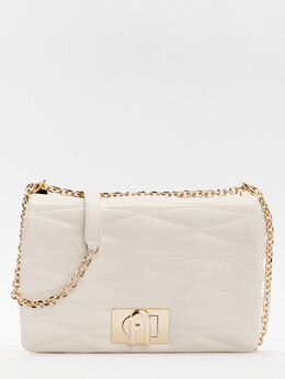Furla: Белая сумка 