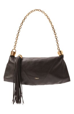 Chloé: Коричневая сумка 