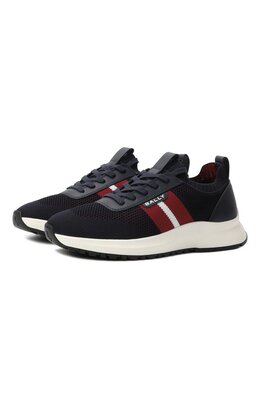 Bally: Синие кроссовки 