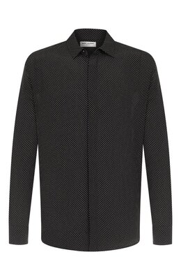 Saint Laurent: Шёлковая рубашка 