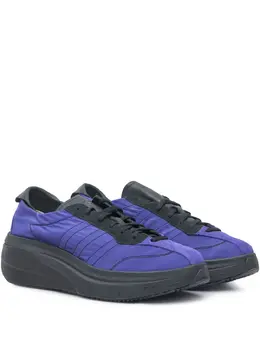 Y-3: Фиолетовые кроссовки 