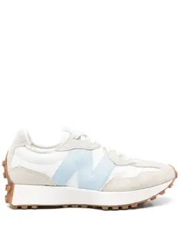 New Balance: Белые кроссовки  327