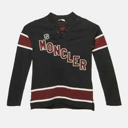 Moncler: Синяя футболка 