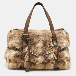 Gucci: Бежевая сумка 