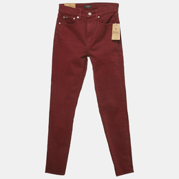 Polo Ralph Lauren: Бордовые джинсы 