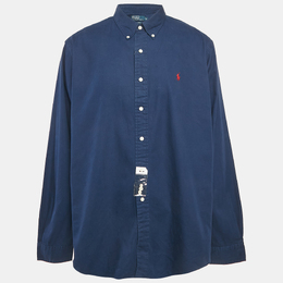 Polo Ralph Lauren: Синяя рубашка 