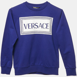 Versace: Голубой свитшот 