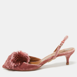 Aquazzura: Розовые туфли 