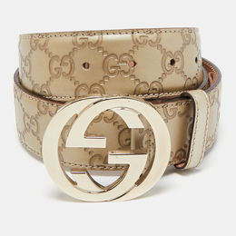 Gucci: Ремень  Interlocking G