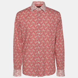 Etro: Красная рубашка 