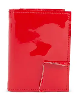 Comme Des Garçons Wallet: Красный кошелёк 