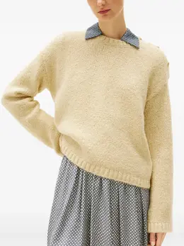 Tommy Hilfiger: Белый свитер 