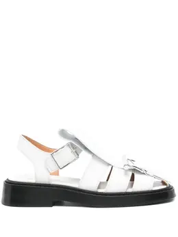 Alexander McQueen: Белые сандалии 