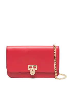 Lauren Ralph Lauren: Красная сумка через плечо 