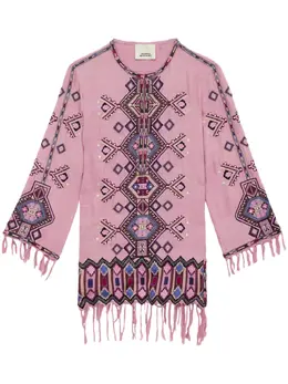 ISABEL MARANT: Розовое платье 