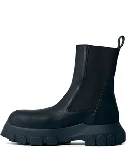 Rick Owens: Чёрные ботинки 