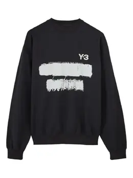 Y-3: Свитшот с принтом 