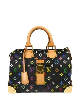 Louis Vuitton Pre-Owned: Чёрная сумка 