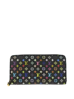 Louis Vuitton Pre-Owned: Чёрный кошелёк 