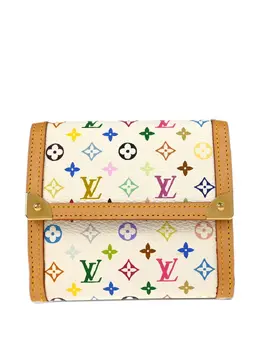 Louis Vuitton Pre-Owned: Белый кошелёк 