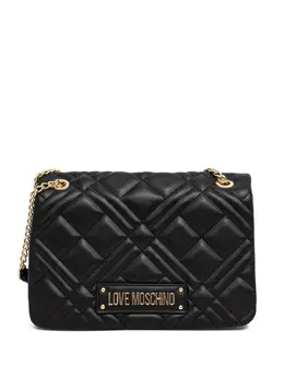 Love Moschino: Чёрная сумка через плечо 