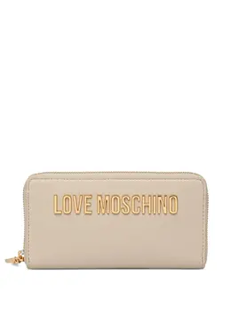 Love Moschino: Бежевый кошелёк 