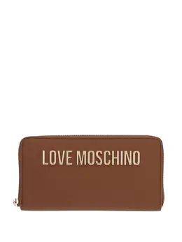 Love Moschino: Коричневый кошелёк 