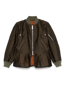 sacai: Зелёная куртка 