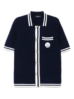 Kiton: Синяя рубашка 
