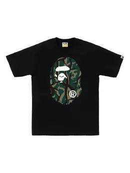 A BATHING APE®: Чёрная футболка 
