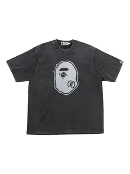 A BATHING APE®: Хлопковая футболка 