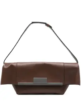 Max Mara: Коричневый клатч 