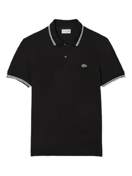 Lacoste: Чёрное поло 