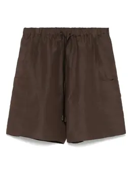 Max Mara: Коричневые шорты 