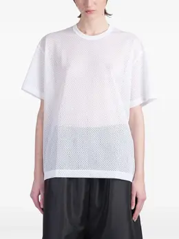 Comme Des Garçons: Футболка в сетку 