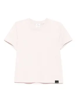 Courrèges: Розовая футболка 
