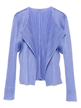 Pleats Please Issey Miyake: Голубая куртка 