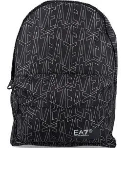 Ea7 Emporio Armani: Рюкзак с принтом 