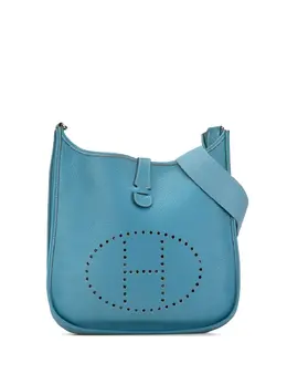 Hermès Pre-Owned: Голубая сумка через плечо 