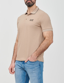 EA7 EMPORIO ARMANI: Бежеві поло 