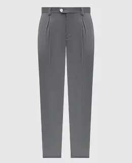 Brunello Cucinelli: Сірі брюки 