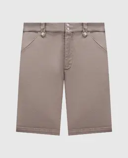 Brunello Cucinelli: Серые шорты 