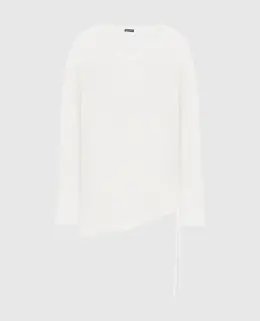 Ann Demeulemeester: Белый свитер 
