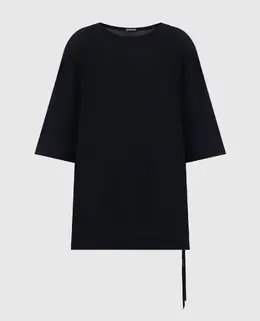 Ann Demeulemeester: Чорні футболки 