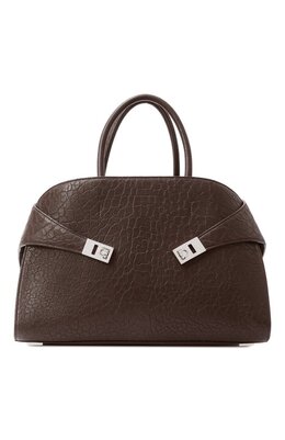 Ferragamo: Коричневая сумка 