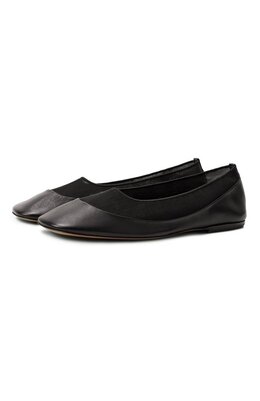 Dries Van Noten: Чёрные балетки 