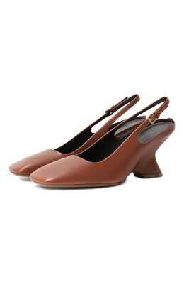 Dries Van Noten: Коричневые туфли 