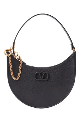 Valentino: Чёрная сумка  VLogo Signature