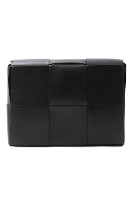 Bottega Veneta: Чёрная сумка  Cassette